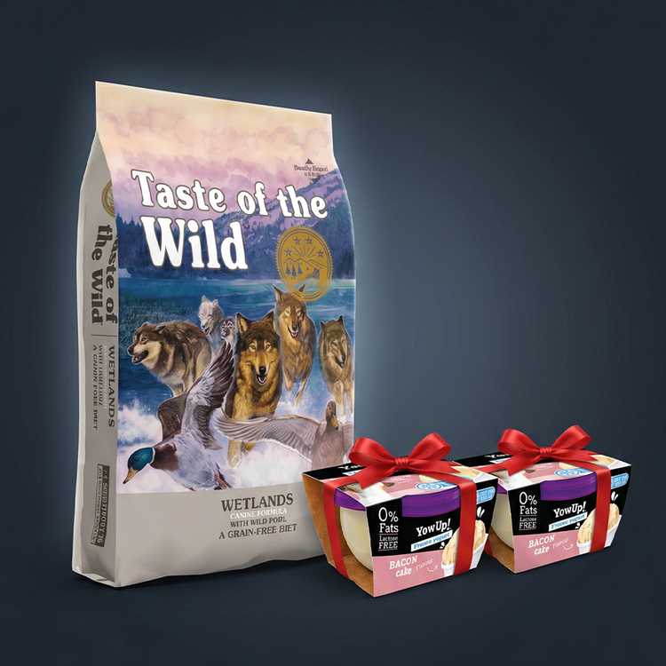 Wetlands Canine Formula with Wild Fowl  5.6kg + 2 frozen yogurt ice cream free