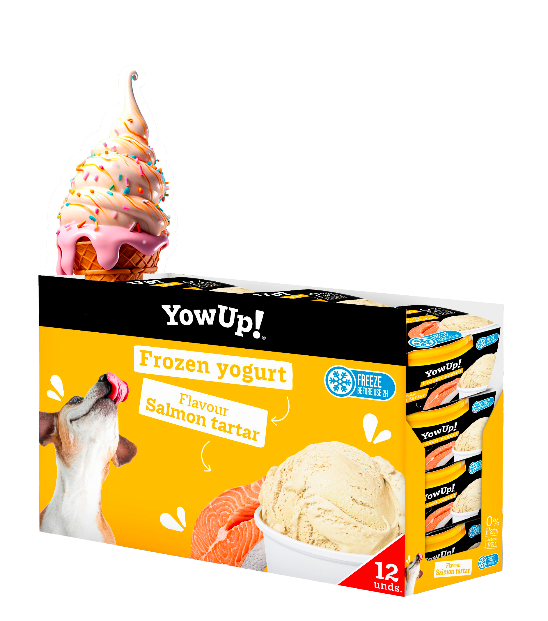Yow Up Salmon Tartar FROYO