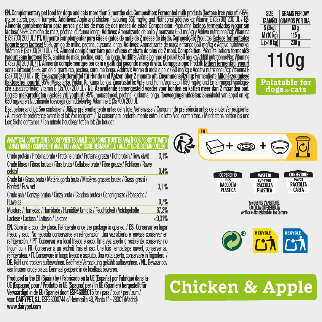 Yow Up Chicken & Apple FROYO